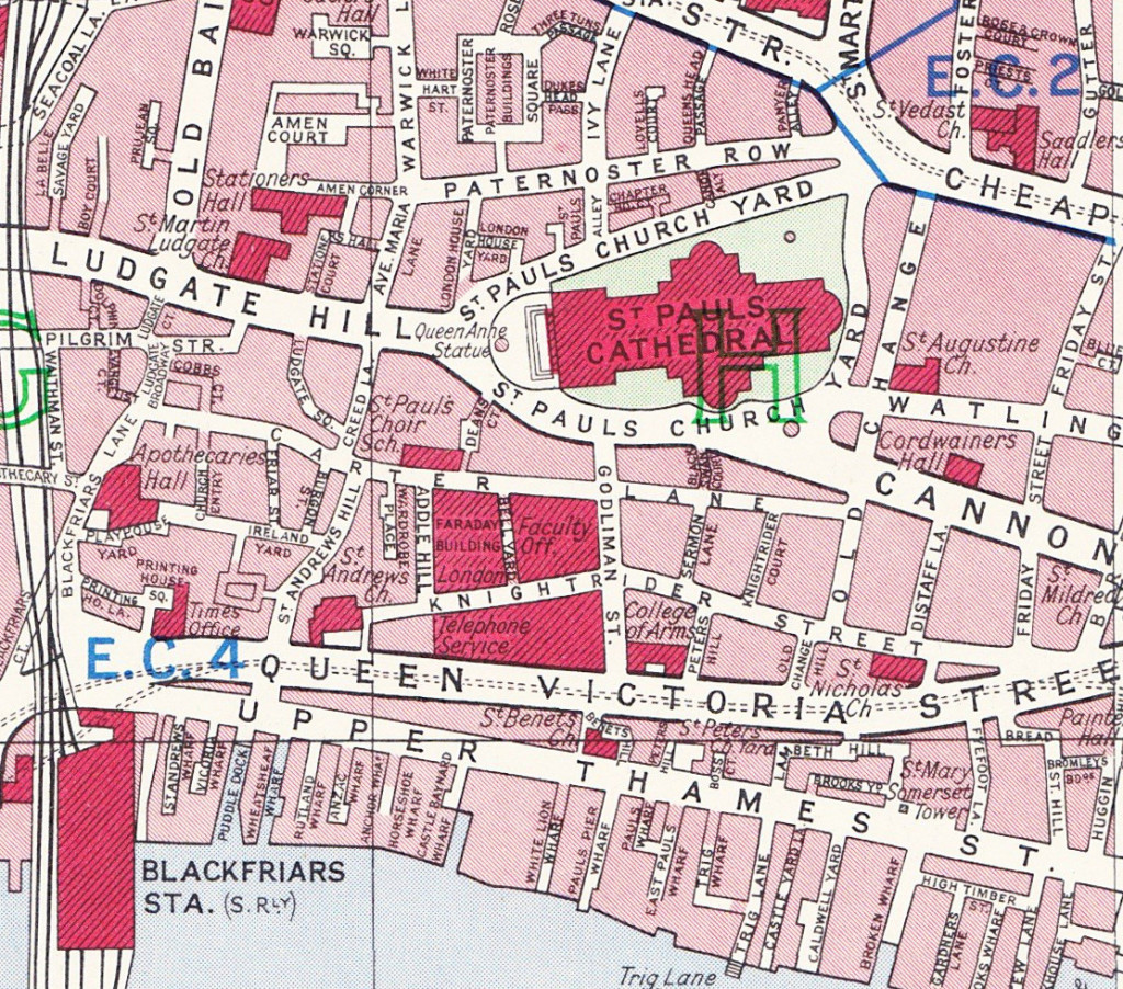 old map st pauls