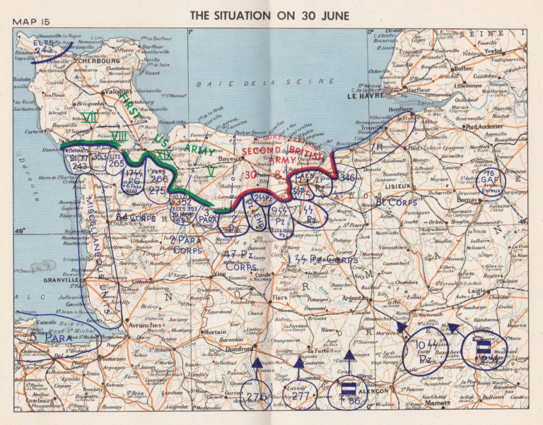 The 6th June 1944, D-Day in Maps - A London Inheritance