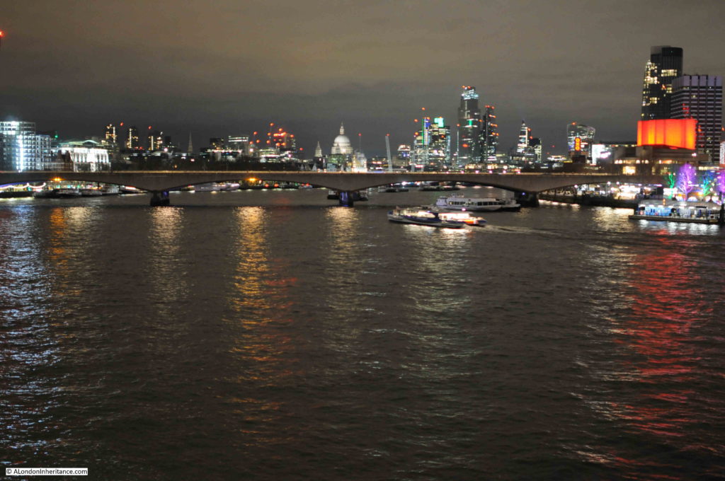 View from Hungerford Bridge