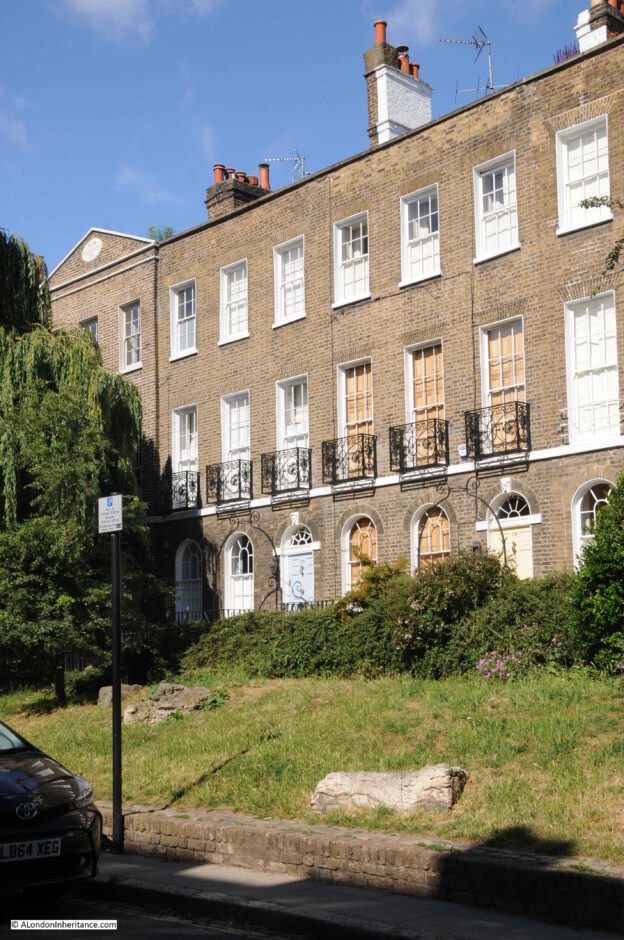 New Terrace, Duncan Terrace, Colebrooke Row and Charles Lamb A London