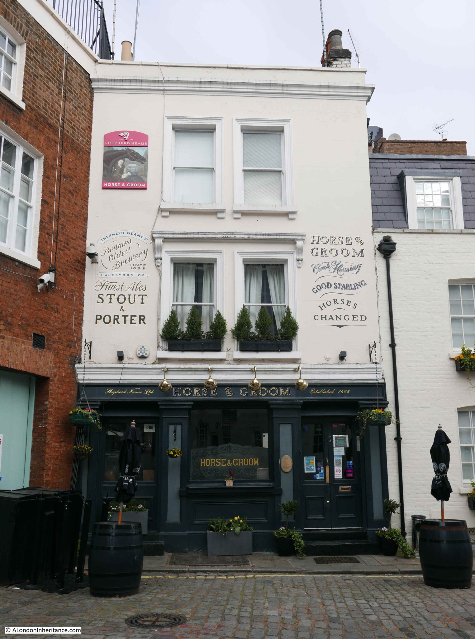 Horse and Groom Pub, Groom Place, Belgravia A London Inheritance