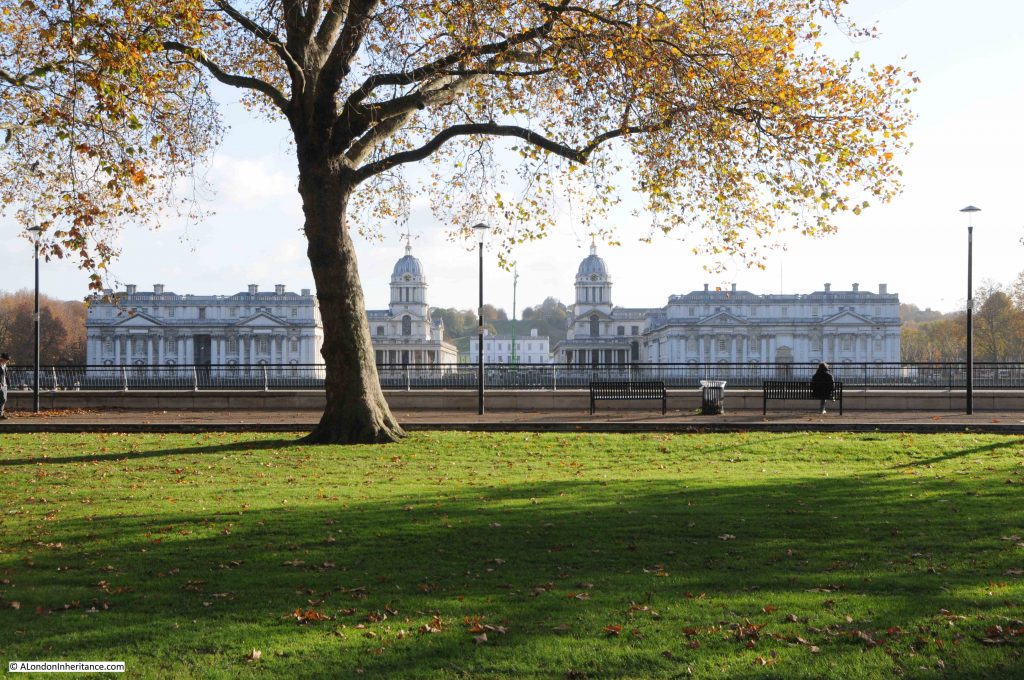 View of Greenwich from Island Gardens