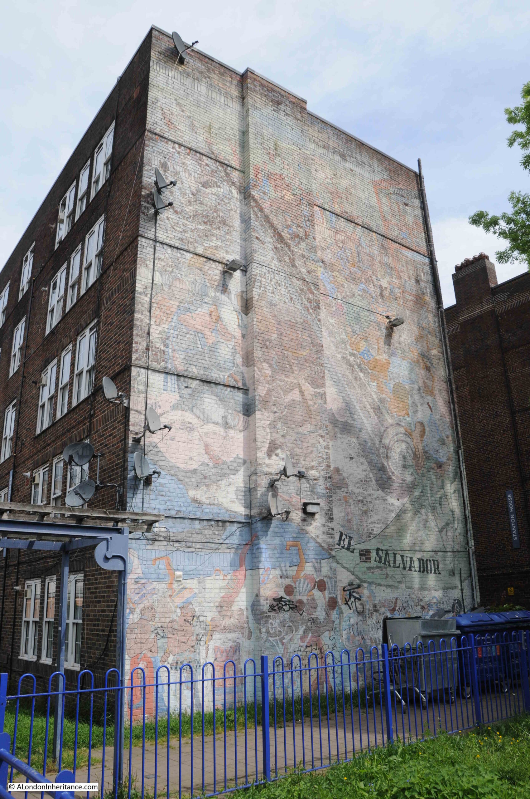 two Greenwich murals