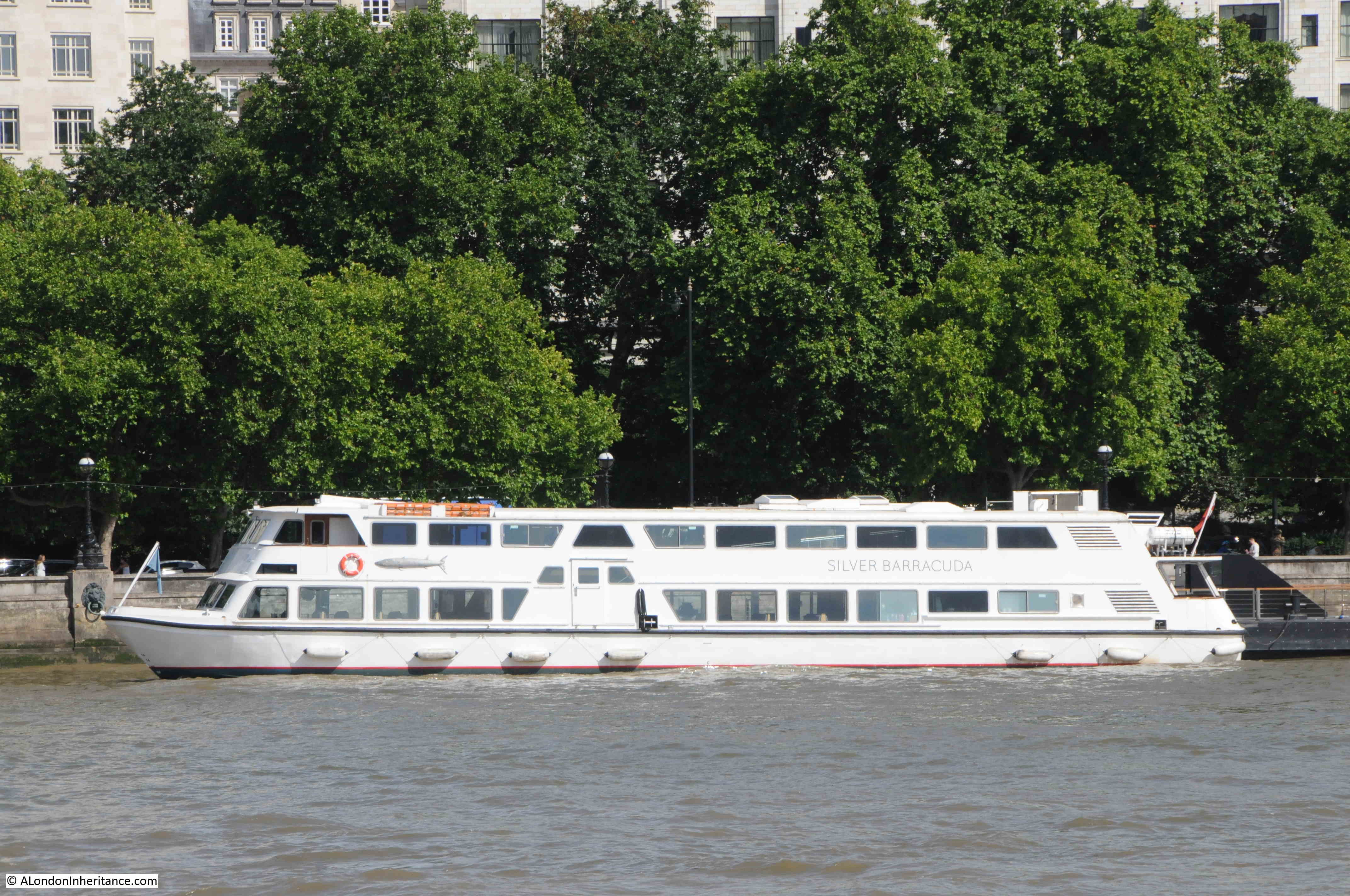 Pleasure boats on the Thames