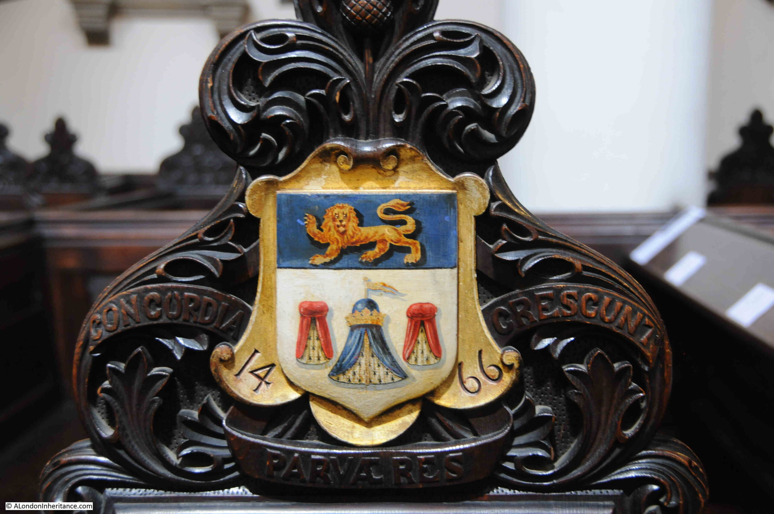 Merchant Taylors coat of arms