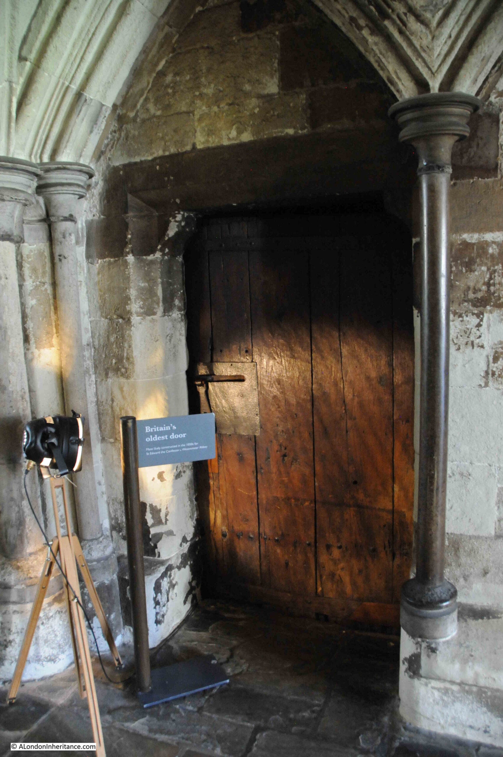The oldest door in England Westminster Abbey
