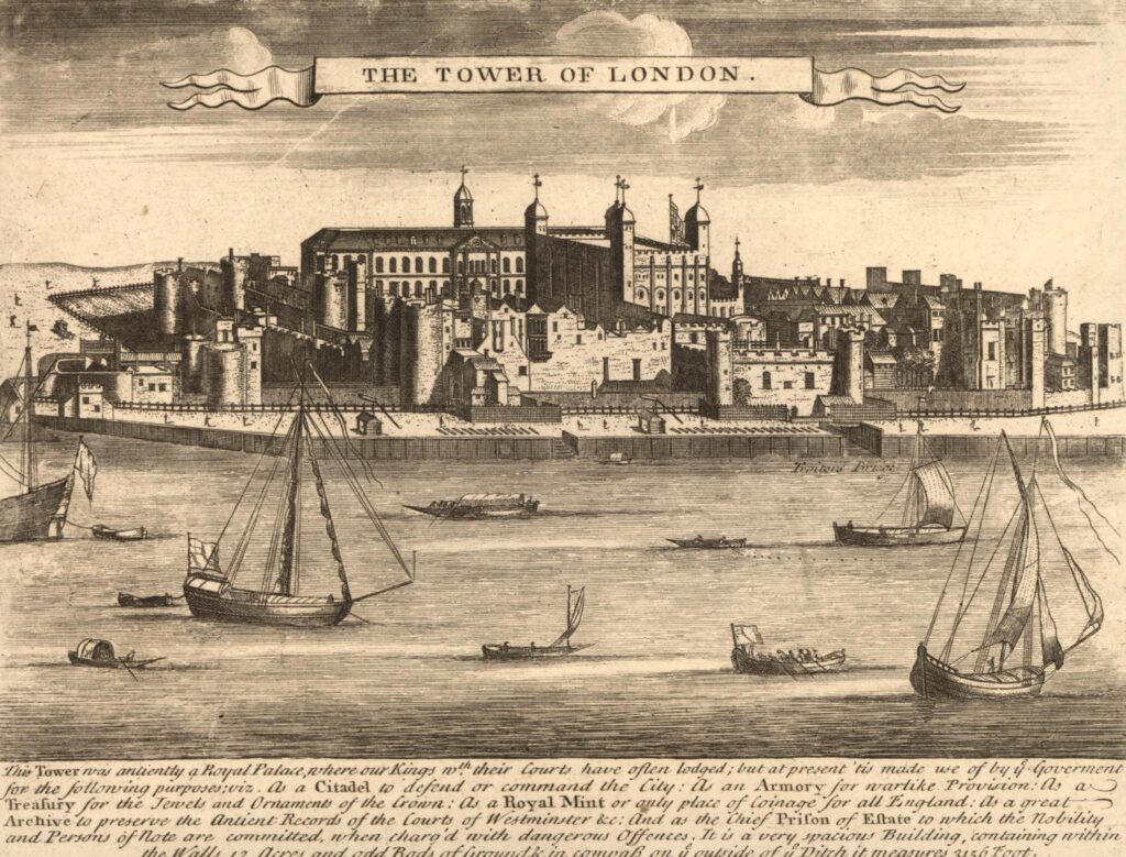 The Tower of London in 1723