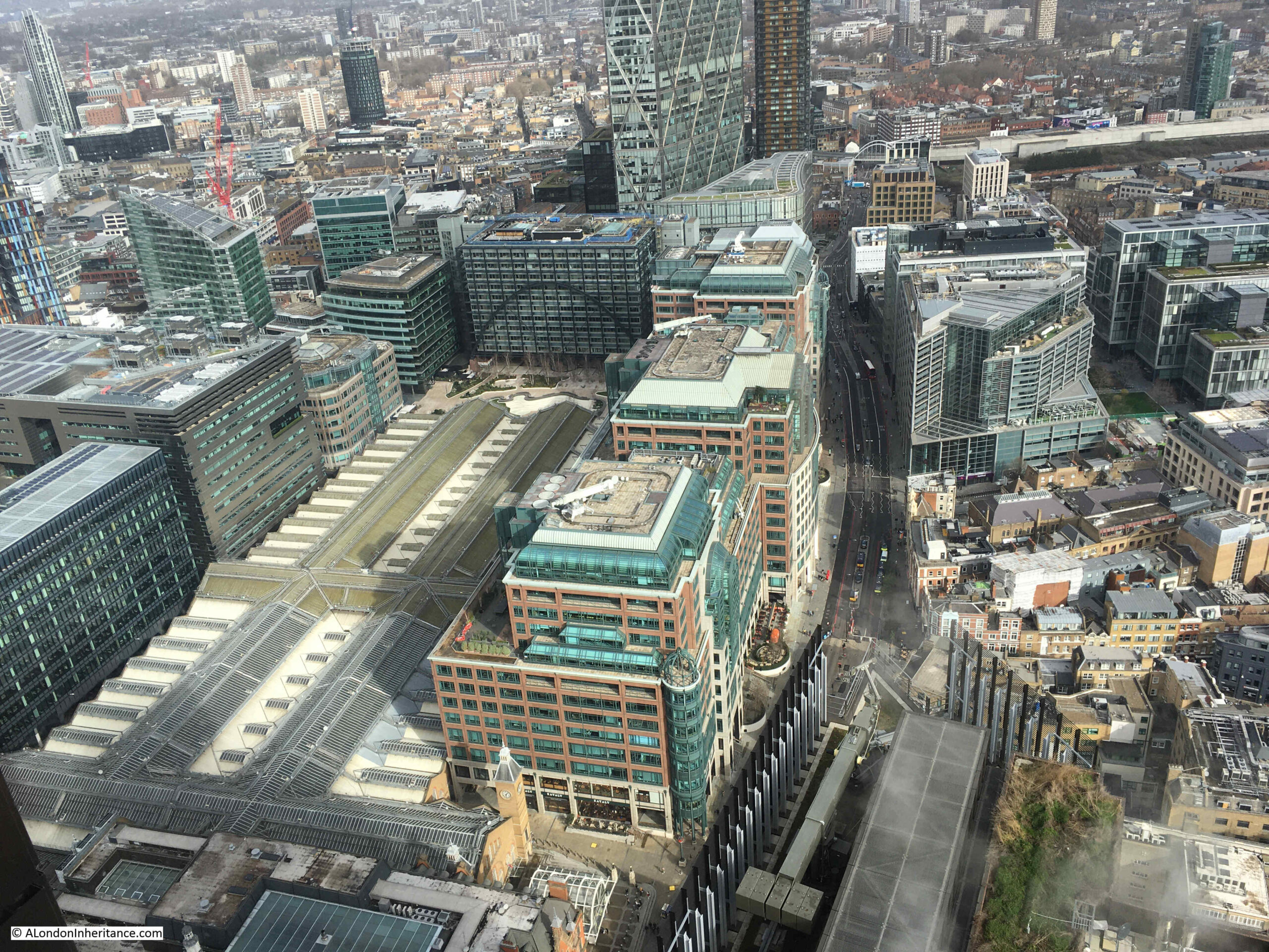 View from the Heron Tower