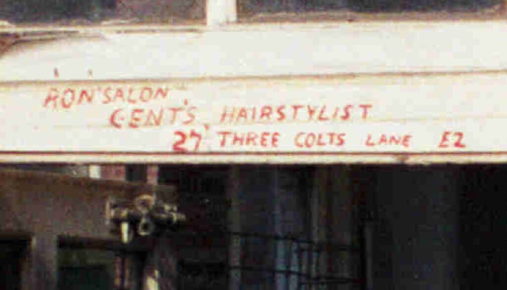 Rons Gents Hairdresser, Three Colts Lane, Bethnal Green
