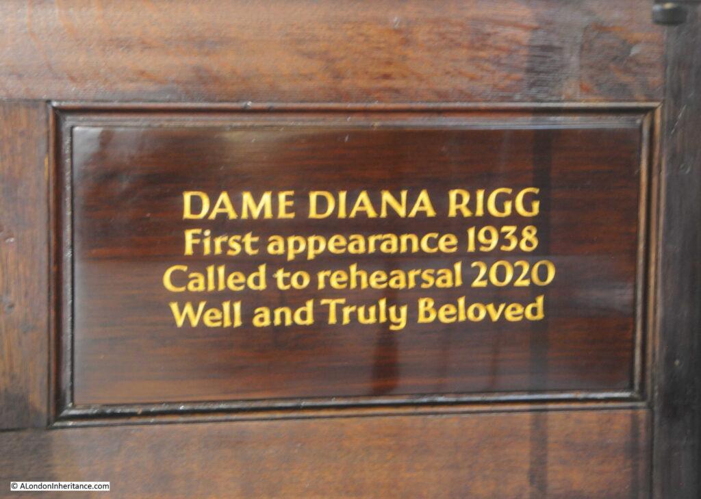 Diana Rigg memorial