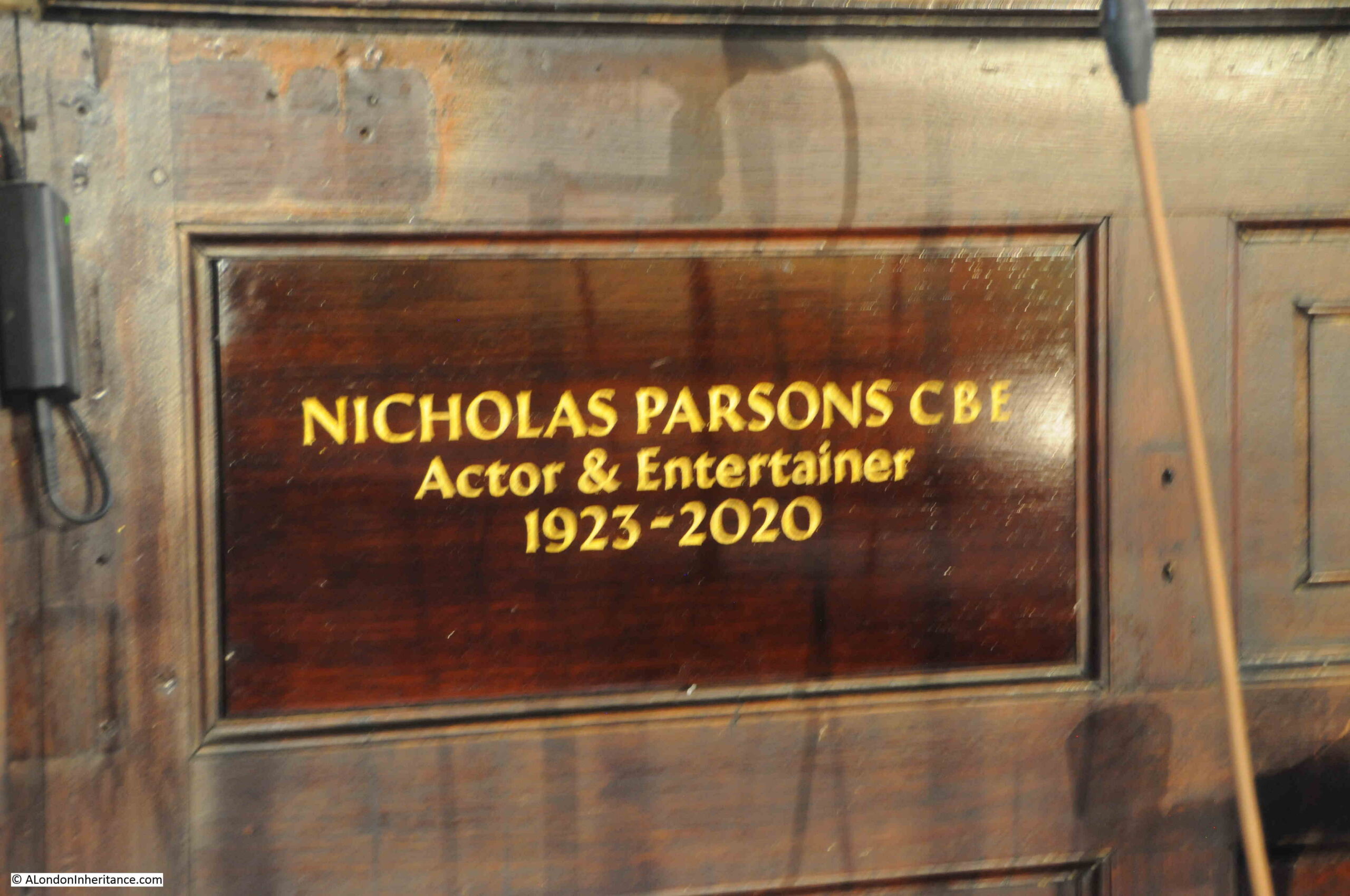 Nicholas Parsons memorial