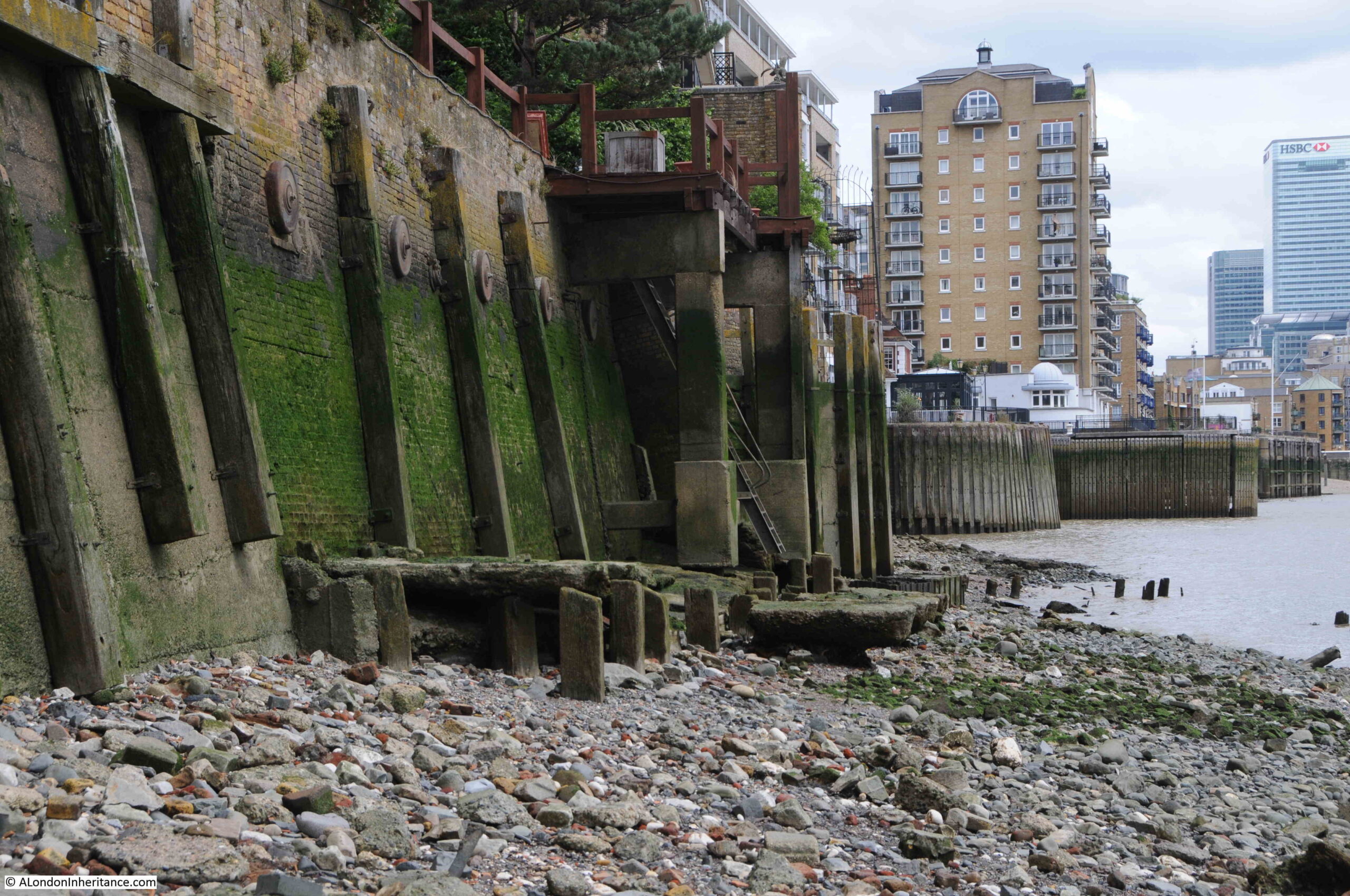 Remains of a Thames jetty