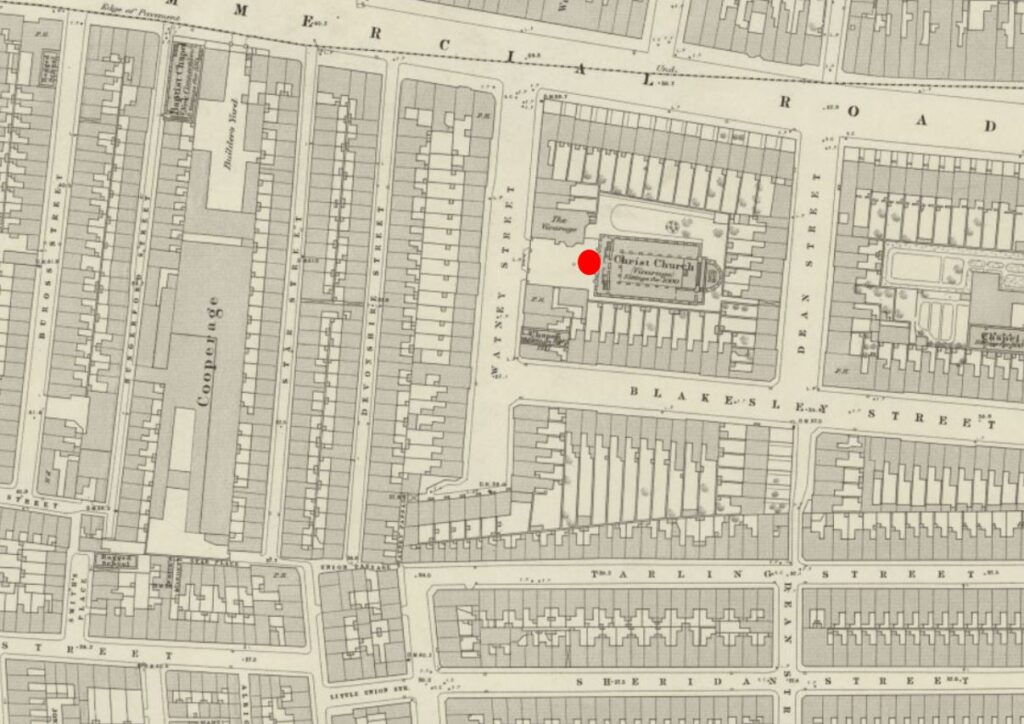 Map of Watney Street
