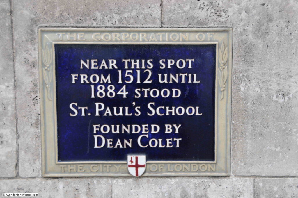 St. Paul's School, Founded by Dean Colet