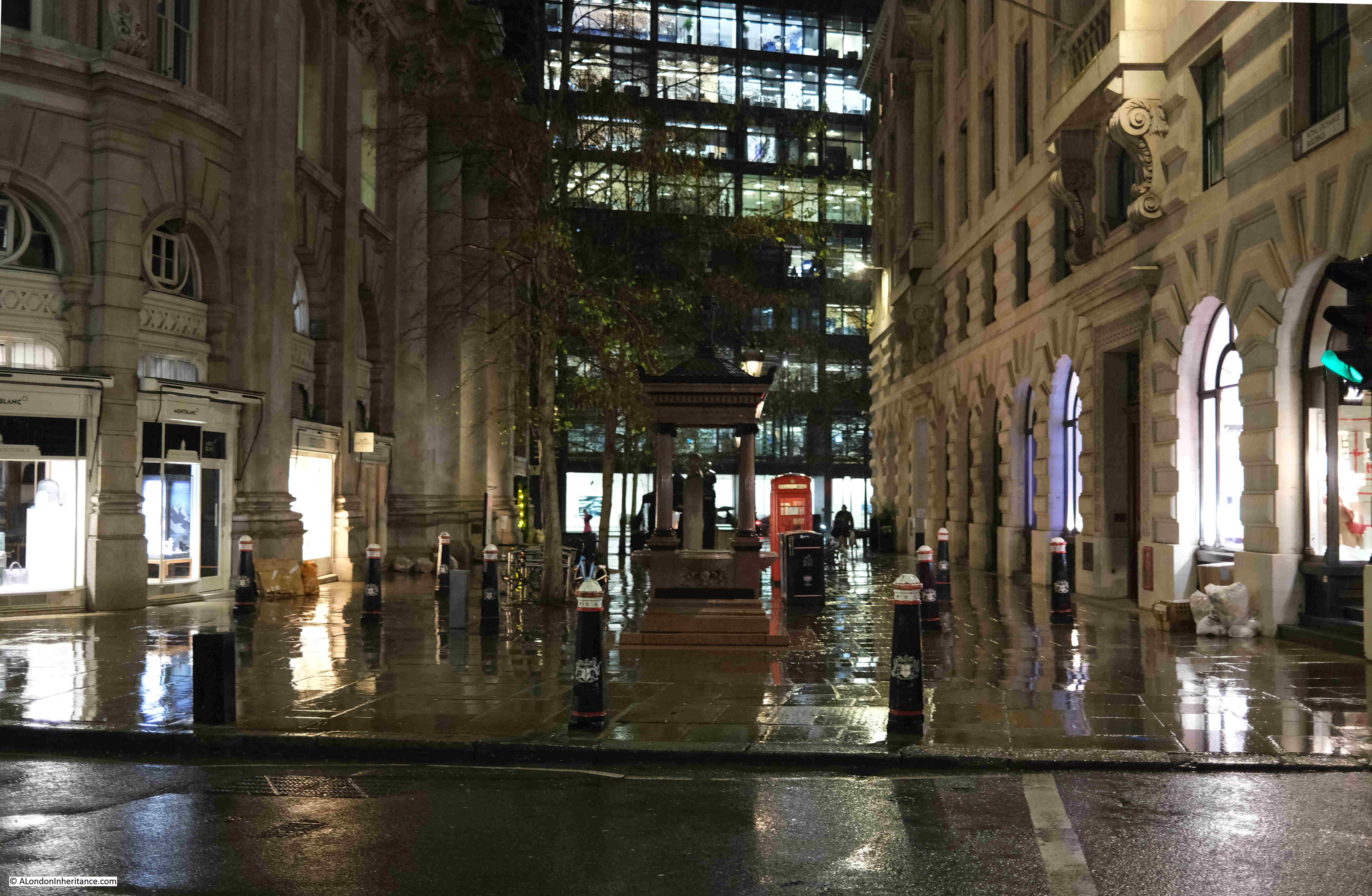 Wet January Evening in the City