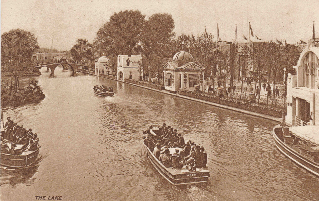 British Empire Exhibition boating lake